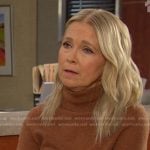 Jennifer’s brown turtleneck sweater on Days of our Lives