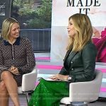 Jill’s grey embellished pumps on Today