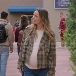 Jo’s green plaid jacket on Greys Anatomy