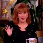 Joy’s black sequin jacket on The View