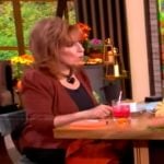 Joy’s heart necklace on The View