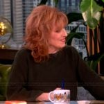 Joy's green ribbed sweater on The View