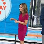 Joy’s brown suede heel sandals on Today