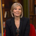 Kate’s floral print dress and black blazer on NBC News Daily