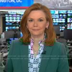 Kelly O’Donnell's light blue floral top on Today