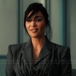 Allure’s ruched blazer on Alls Fair