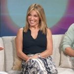 Kit’s paisley print skirt on Access Hollywood