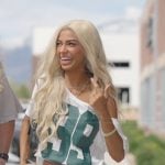 Layla’s 99 print jersey on The Secret Lives of Mormon Wives