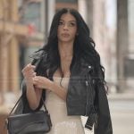 Layla’s sequin strapless corset dress on The Secret Lives of Mormon Wives