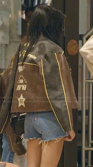 Layla's embroidered jacket on The Secret Lives of Mormon Wives