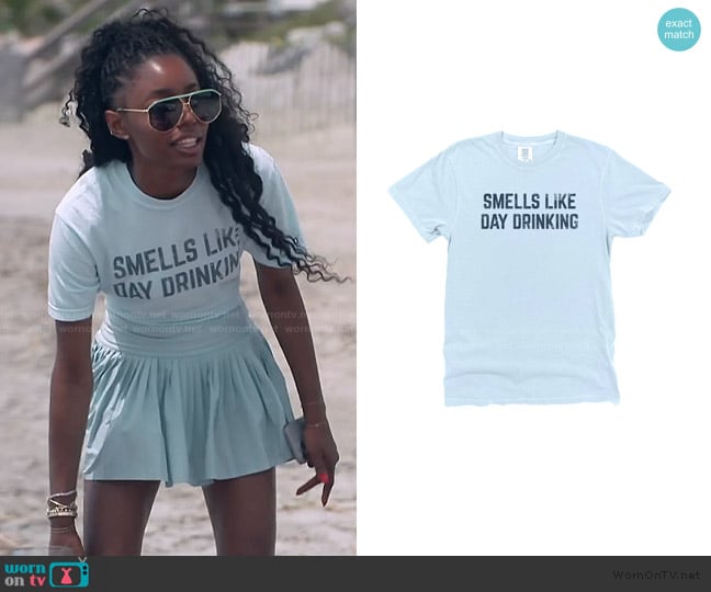 Let's Get This Thread Smells Like Day Drinking worn by Venita Aspen on Southern Charm