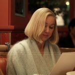 Liberty’s wrap sweater on Alls Fair