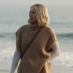 Liberty’s beige knit vest on Alls Fair