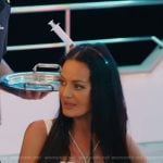 Lisa’s white cropped top and midi skirt on The Real Housewives of Salt Lake City