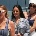 Lisa's blue monogram print pajamas on The Real Housewives of Salt Lake City