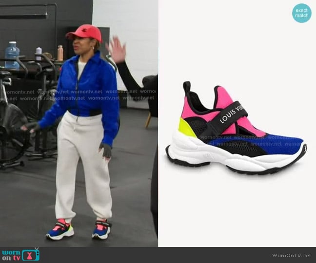 Louis Vuitton Run 55 Sneaker worn by Mary Cosby on The Real Housewives of Salt Lake City