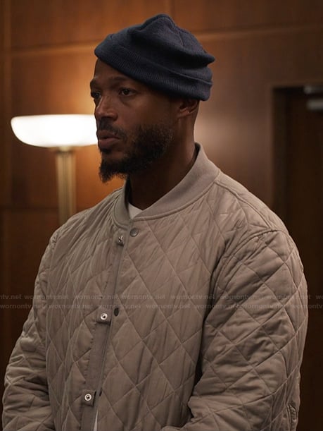 Lou's quilted jacket on Bel-Air