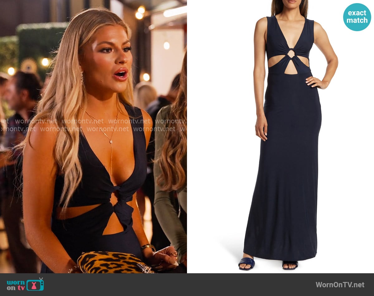 Love by Design Josetta Sleeveless Maxi Dress worn by Fiona Belle (Fiona Belle) on Selling the OC