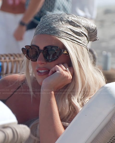 Madison's brown sunglasses on Southern Charm