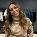 Melissa’s beige turtleneck sweater on Today