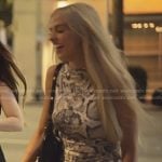 Miranda’s snake print top and mini skirt on The Secret Lives of Mormon Wives