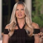 Molly’s brown confessional dress on Southern Charm