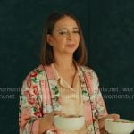 Molly’s rose print robe on Loot