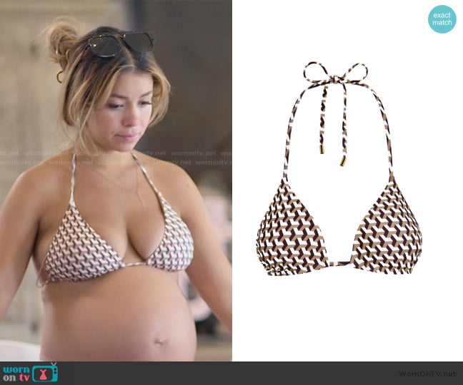 Monday Swimwear Palma Top worn by Jen Affleck on The Secret Lives of Mormon Wives