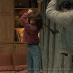 Nancy’s striped sneakers on Stranger Things