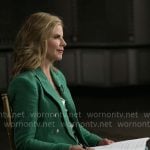 Natalie Morales' green blazer on CBS Mornings