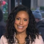 Sheinelle’s gold necklace on Today