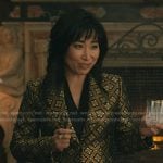 Nell’s Jacquard blazer on Elsbeth