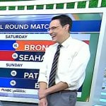 Steve Kornacki’s grey sneakers on Today