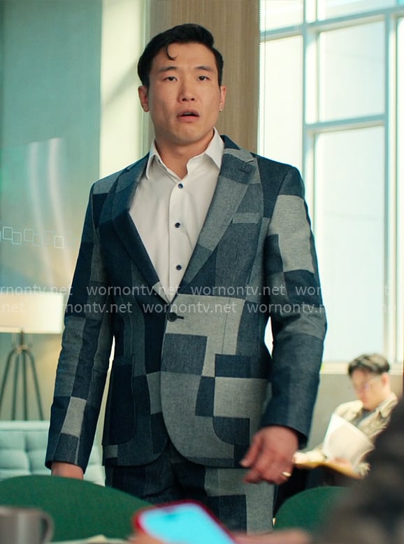 Nicholas's patchwork suit on Loot