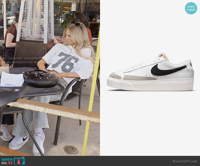 Nike Blazer Low Platform Shoes worn by Miranda McWhorter on The Secret Lives of Mormon Wives