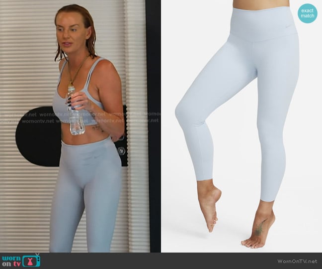 Nike Zenvy High-Waisted 7/8 Leggings worn by Whitney Rose on The Real Housewives of Salt Lake City