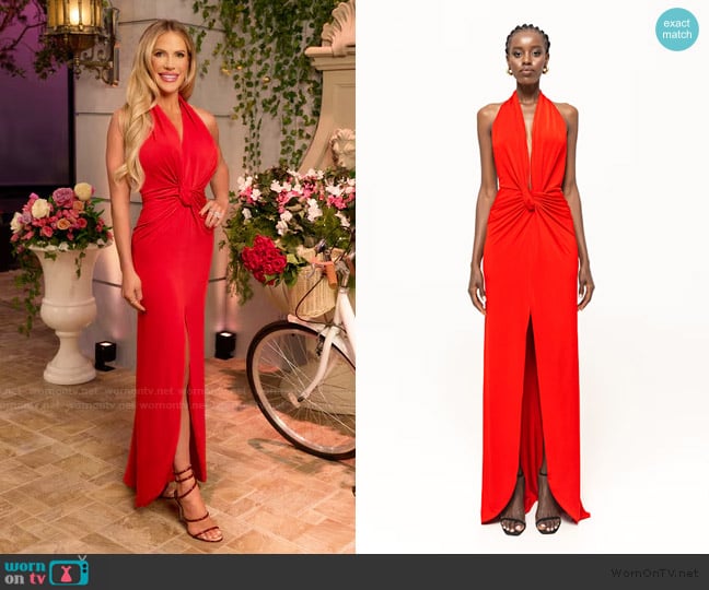 Nissa Open-back maxi dress worn by Jennifer Pedranti on The Real Housewives of Orange County