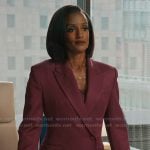 Olympia's pink blazer on Matlock