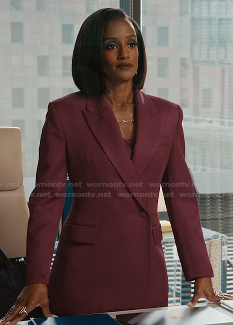 Olympia's pink blazer on Matlock