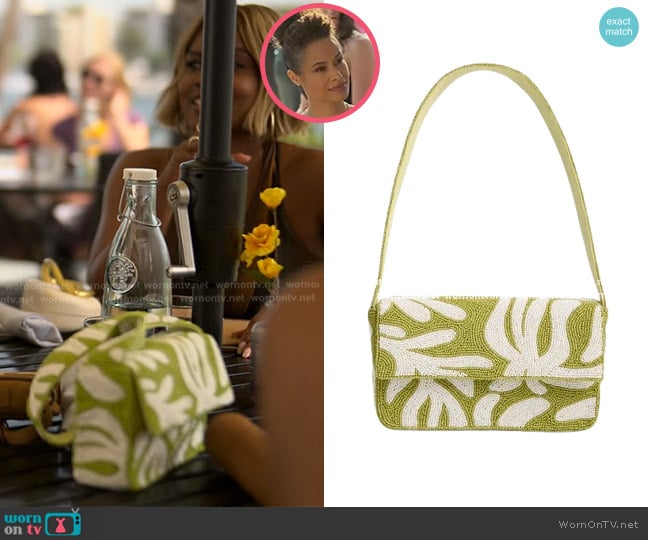 On 34th Hand Beaded Shoulder Bag worn by Shanelle Tucker (Shannon Kane) on Reasonable Doubt