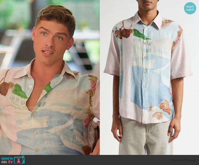 Our Legacy Beyond Cotton & Silk Button-Up Shirt