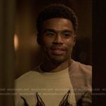 Ozzie’s dog print tee on Reasonable Doubt