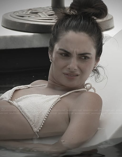 Paige’s textured bikini on Southern Charm