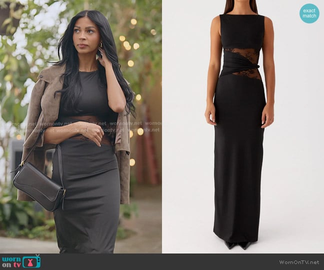 Peppermayo Karma Maxi Dress worn by Layla Taylor on The Secret Lives of Mormon Wives