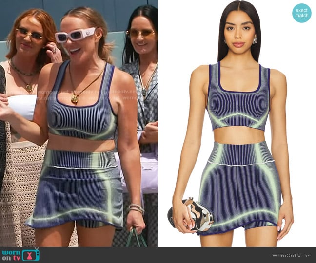 PH5 Gen 11 Compression Sports Bra and Skort worn by Heather Gay on The Real Housewives of Salt Lake City