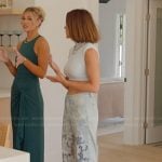 Polly’s embroidered jeans on Selling the OC