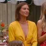 Polly’s yellow cutout dress on Selling the OC