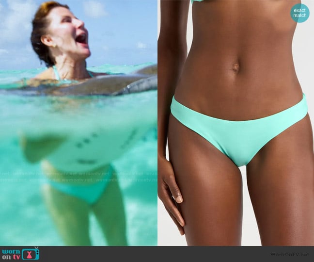 Cindy’s turquoise bikini bottoms on The Golden Bachelor Cindy’s turquoise bikini bottoms on The Golden Bachelor