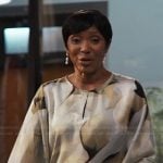 Printed blouse on Bel-Air