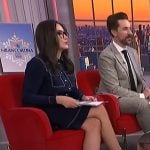 Savannah’s white buckle slingback pumps on NBC News Daily